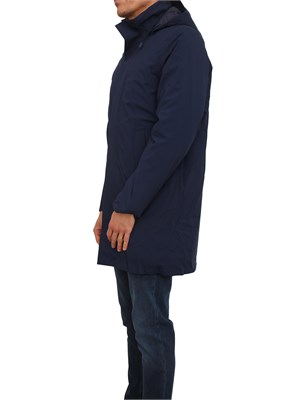 Giubbino Thomal K-Way in tessuto blu in UOMO