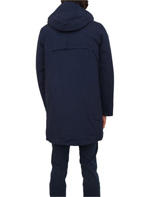 Giubbino Thomal K-Way in tessuto blu in UOMO