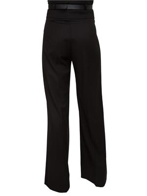 Pantaloni Fidele Kocca in viscosa nera in DONNA