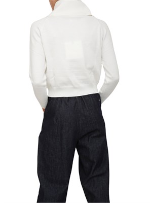 Maglia Aviera Kocca in misto viscosa bianca in DONNA