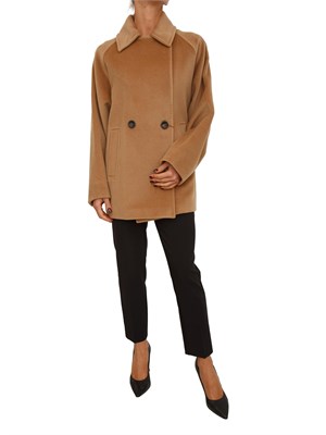 Giaccone Ariano Max Mara caban doppiopetto cammello in DONNA