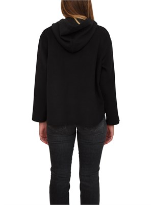 Giaccone Mina di Max Mara in lana, cashmere e seta nero in DONNA