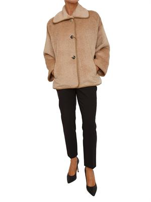 Giaccone Vadet Max Mara in alpaca cammello in DONNA
