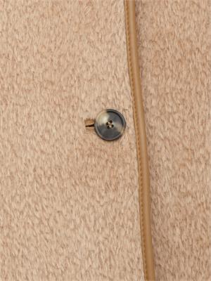 Giaccone Vadet Max Mara in alpaca cammello in DONNA