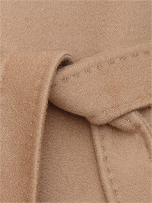 Cappotto doppiopetto Pausa di Max Mara in lana cammello in DONNA