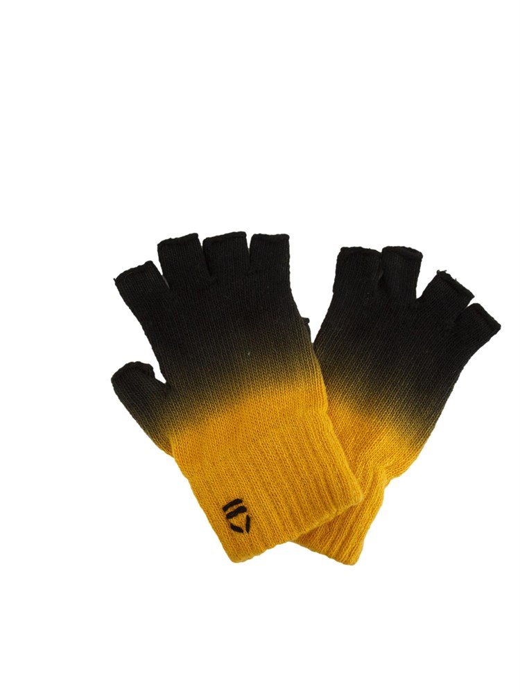 Guanti Alexa Fairchild in cashmere giallo