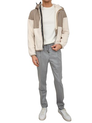 Maglia uomo Sun68 in lana e cotone bianco in UOMO