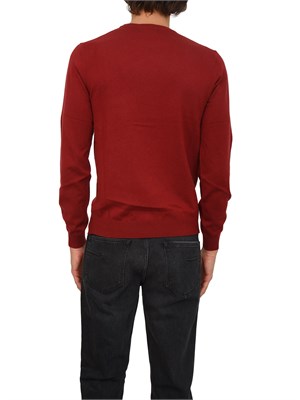 Maglia uomo Sun68 in lana e cotone rosso in UOMO