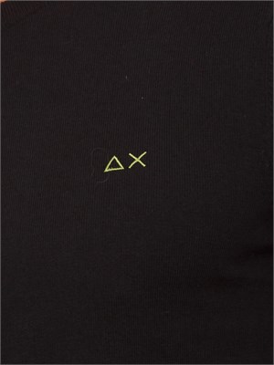 Maglia uomo Sun68 in lana e cotone nero in UOMO