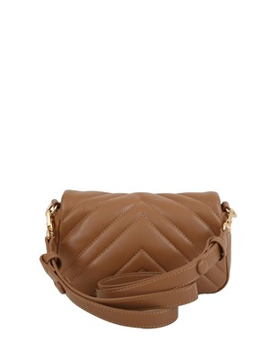 Borsa Liu Jo Lunny XS in ecopelle matelassÉ cuoio in DONNA