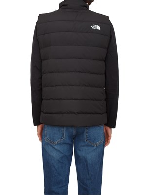 Gilet imbottito unisex Aconcagua The North Face in tessuto nero in UOMO