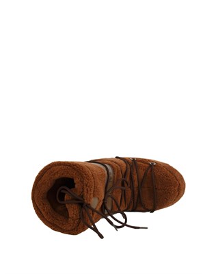 Moon Boot Icon in Teddy marrone in DONNA