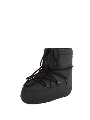 Moon Boot Icon Low Rubber unisex nero in DONNA