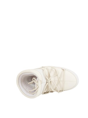 Moon Boot Icon Low Rubber unisex bianco in DONNA