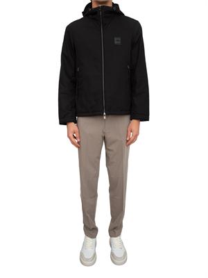 Giubbino Emporio Armani in nylon nero in UOMO