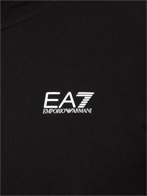Tuta uomio EA7 Emporio Armani in cotone nero in UOMO