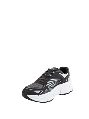 EA7 EMPORIO ARMANI Sneakers lifestyle uomo Emporio Armani nere e bianche in UOMO