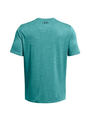 UNDER ARMOUR 1382182 0449 T-Shirt Ss Blu Uomo in Abbigliamento