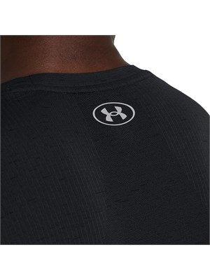 UNDER ARMOUR 1382801 0001 T-Shirt Ss Nero Uomo in Abbigliamento