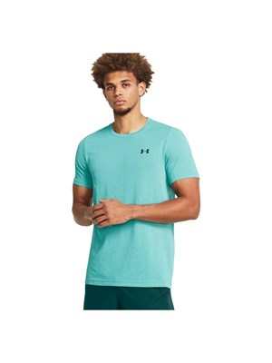 UNDER ARMOUR 1382801 0482 T-Shirt Ss Blu Uomo in Abbigliamento