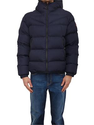 Giubbino Molveno Napapijri in tessuto tecnico blu in UOMO
