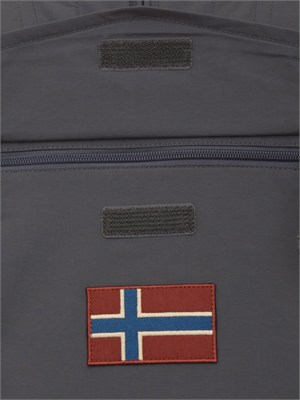 Giacca Rainforest Napapijri in tessuto tecnico grigio in UOMO