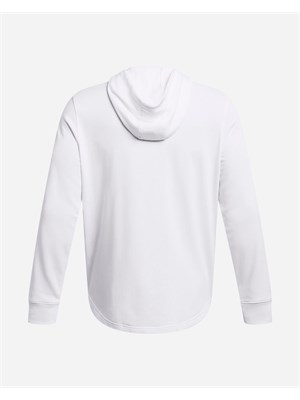 UNDER ARMOUR 1386047 0100 Felpa Capp Bianco Uomo in Abbigliamento