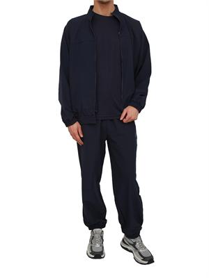 EA7 EMPORIO ARMANI T-shirt blu Ea7 a maniche lunghe in jersey stretch in UOMO