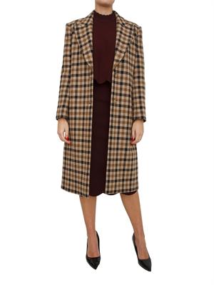 TWIN-SET Maglia cropped Twinset in misto viscosa bordeaux in DONNA