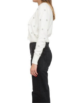 CARDIGAN TWIN-SET BIANCO in DONNA