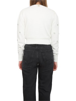 CARDIGAN TWIN-SET BIANCO in DONNA