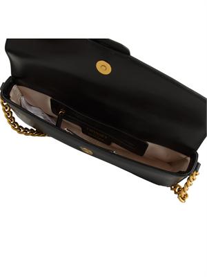 TWIN-SET Borsa a tracolla Twinset ‘Amie’ in pelle nero in DONNA