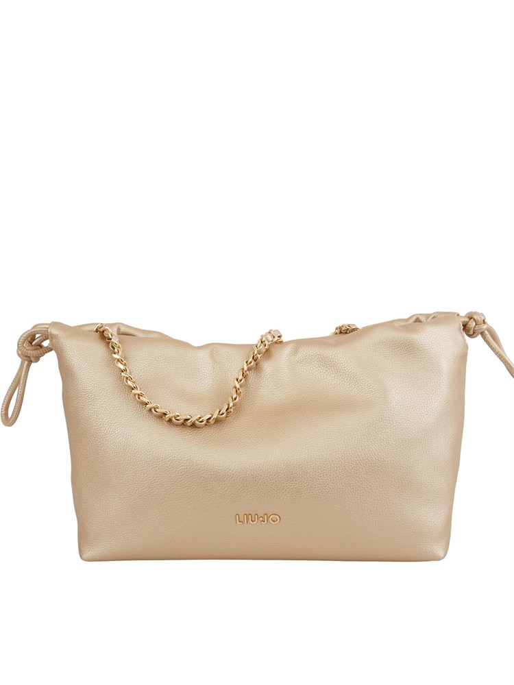 LIU JO Borsa a spalla media Liu-jo con catena oro