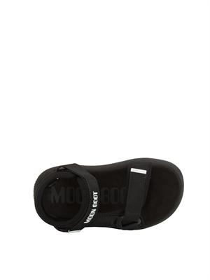 Super sandal Moon Boot nero in DONNA