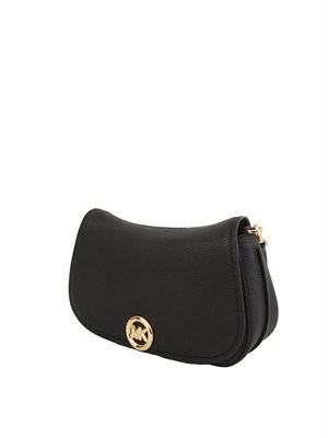 MICHAEL MICHAEL KORS Borsa a spalla  Michael Kors convertibile Nolita media in pelle martellata nero in DONNA