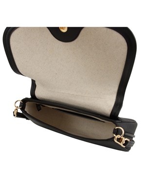 MICHAEL MICHAEL KORS Borsa a spalla  Michael Kors convertibile Nolita media in pelle martellata nero in DONNA