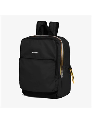 Zaino Unisex Nero K-way GIZY con Scomparto per Laptop Imbottito in UOMO