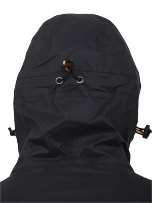 Giubbino unisex Charmain K-WAY in tessuto tecnico nero in UOMO