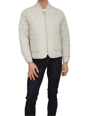Giubbino Selime K-WAY donna in nylon idrorepellente e antivento beige in DONNA