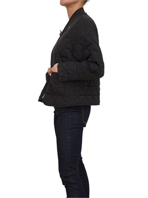 Giubbino Selime K-WAY donna in nylon idrorepellente e antivento nero in DONNA