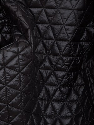 Giubbino Selime K-WAY donna in nylon idrorepellente e antivento nero in DONNA