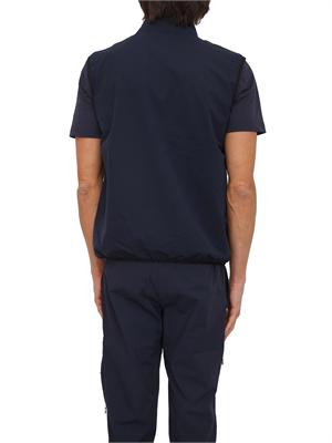 Gilet unisex Flaner K-WAY in felpa tecnica blu in UOMO