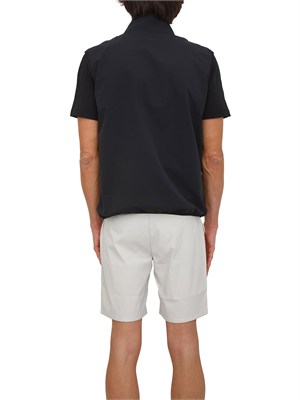 Gilet unisex Flaner K-WAY in felpa tecnica nera in UOMO