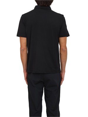 Polo unisex Decouvrir K-WAY in tessuto antipiega nero in UOMO