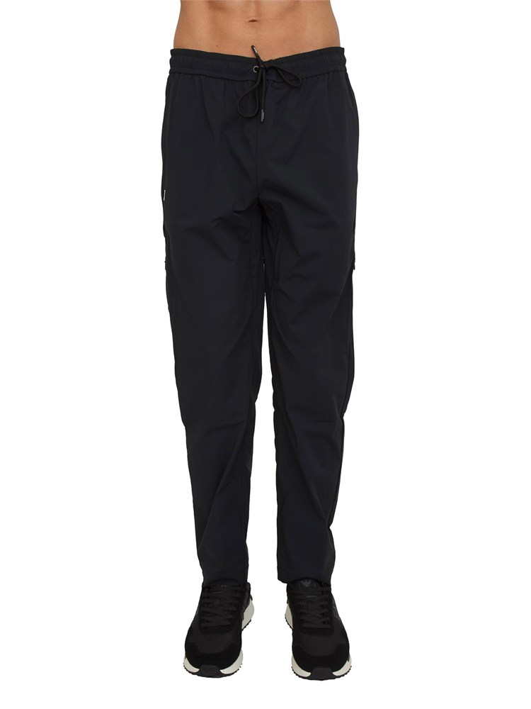 Pantaloni unisex Merager K-WAY in tessuto tecnico nero