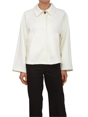 Giubbino Fontana Emme Marella in tessuto bianco in DONNA