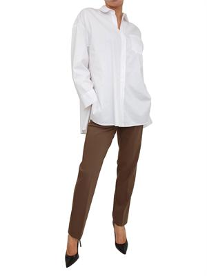 Pantalone Emmgatti di Emme Marella in cotone stretch verde in DONNA