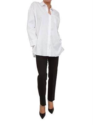Pantalone Emmgatti di Emme Marella in cotone stretch nero in DONNA