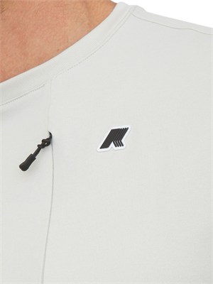 T-shirt Authion K-Way uomo in jersey quick dry grigio in UOMO