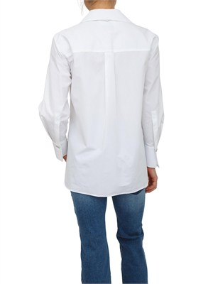 MARELLA Camicia MLSTABARIN in popeline di puro cotone bianco in DONNA